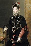 Juan Pantoja de la Cruz third wife of Philip II oil painting reproduction